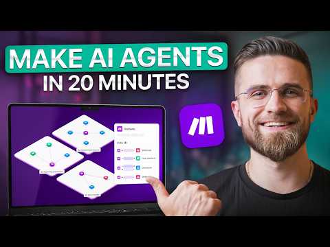 Make AI Agents from Zero in 20 Minutes - Beginners Tutorial