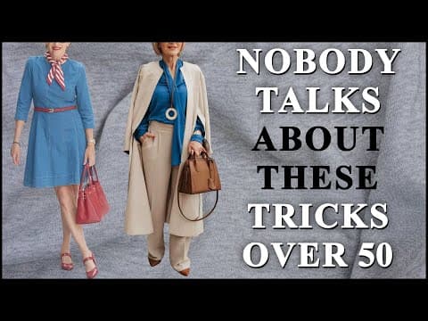 25 GENIUS Styling Secrets to Look EXPENSIVE, ELEGANT & RICH Over 50
