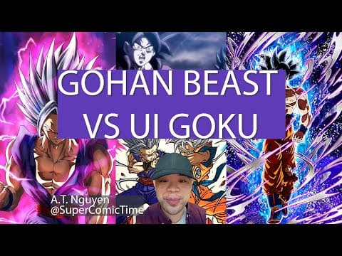 OFFICIAL GOHAN BEAST VS GOKU ULTRA INSTINCT - #anime #dbz