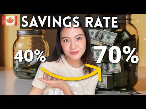 How To Save 70% of Your Income (My plan to go from 40% to 70%!)