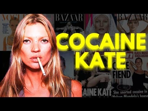 How a Supermodel Was Nearly Destroyed By Addiction - Kate Moss