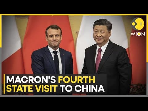 Emmanuel Macron Looking For A New Partnership With Xi Jinping? | WION News