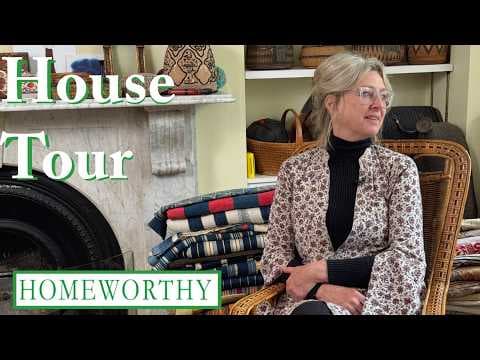 HOUSE TOUR | Inside an Antique Textile Dealer's Layered London Home