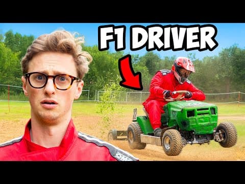 I Snuck A F1 Driver Into A Fake Grand Prix