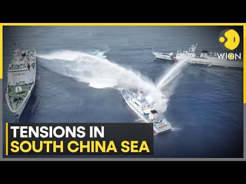 Philippine Coast Guard Reports Chinese Flares Toward Its Patrol Plane in South China Sea | WION News