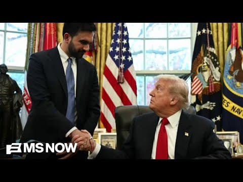 'Zohran is a WINNER!': Mamdani PRAISED in Trump Oval Office meeting