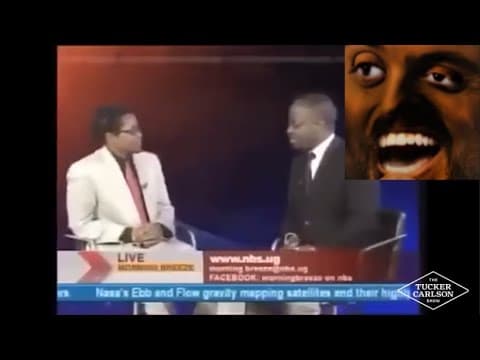 Forsen reacts to Tucker Carlson talks about the "Why are you gae" Ugandan Interview