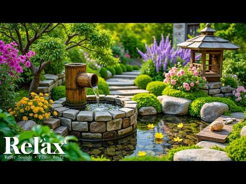 Sleep Music and Sound of Water 🌿 Calm Mind, Anxiety Relief, Deep Sleep