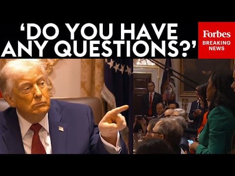 BREAKING NEWS: Trump Takes Multiple Questions From Reporters About Jan. 6 Pipe Bomb Case, Farmer Aid