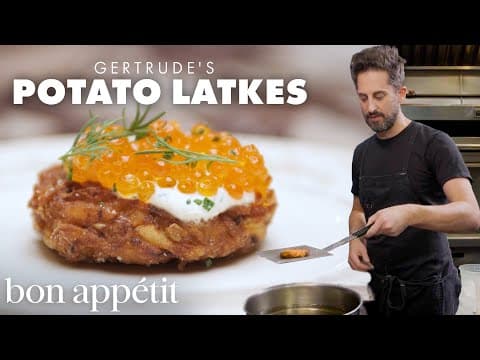 How NYC’s Best Potato Latkes are Made | Made to Order | Bon Appétit
