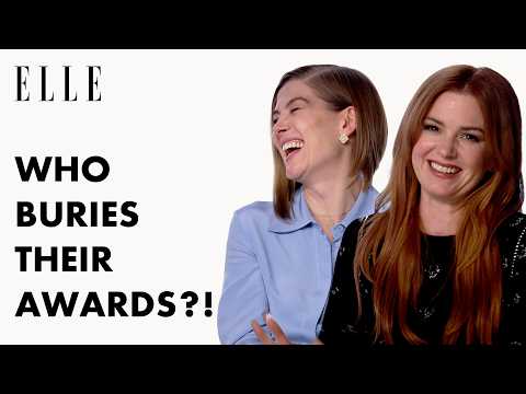 How well do Rosamund Pike and Isla Fisher know each other? | ELLE UK