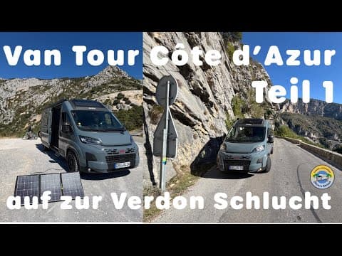 đ«đ· Mit dem Van zur Verdon-Schlucht | Vanlife Frankreich | Atemberaubende Orte & Abenteuer đâš