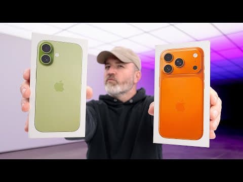 iPhone 17 vs iPhone 17 Pro & 17 Pro Max Unboxing