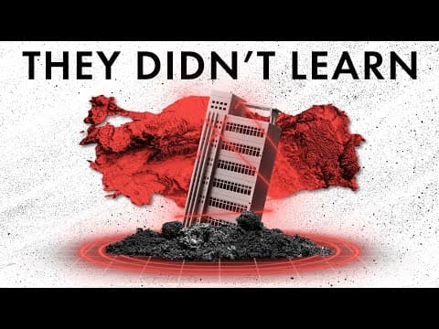 Turkey's Terrible Time with Earthquakes