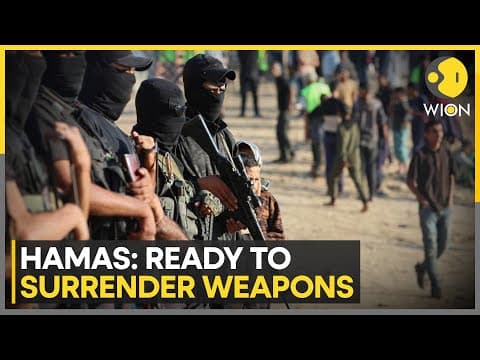 Hamas Ties Disarmament To Full Israeli Withdrawal | WION News