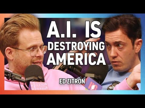 The AI Hoax is Destroying America with Ed Zitron