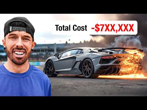 I REBUILT A FIRE DAMAGED LAMBORGHINI SVJ