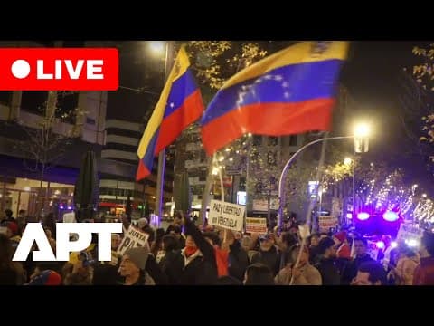 LIVE | Madrid Joins Global March Honouring Nobel Peace Laureate María Corina Machado | APT