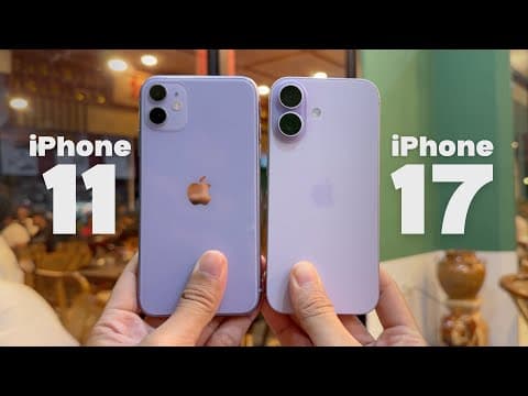 iPhone 11 vs iPhone 17: Watch This Before You BUY or UPGRADE!