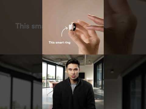 This ring is designed to “capture your thoughts” 👀 #trendingshorts #ai #tech #startup