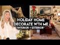HOLIDAY LIGHTING DECORATE WITH ME 2025 | DIY Christmas Lights