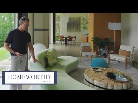 NEW YORK HOUSE TOUR | Modern Design Meets Nature in Hudson Valley