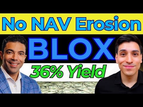 This 1 ETF Pays 36% WEEKLY Dividend & ZERO NAV Erosion for Long-Term Investing (BLOX Review)