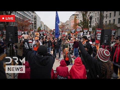 LIVE: Anti-War Protests Outside White House – Demonstrators Oppose U.S. Military Action in Venezuela