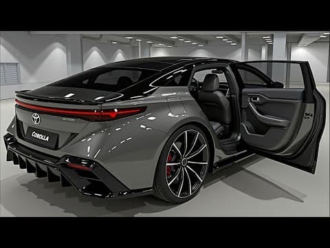 2026 Toyota Corolla - Style, Efficiency, and Legendary Durability!