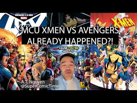 MCU AVENGERS VS XMEN ALREADY HAPPENED - #comicbooks