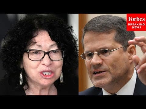 'Are You Going To Be Consistent?': Sotomayor Grills Trump's Lawyer About Firing Of FTC Commissioner