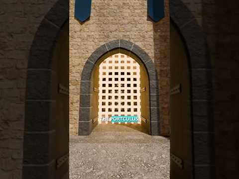 How a Medieval Castle Portcullis Works