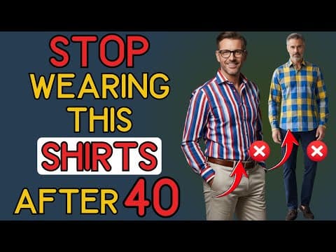 5 Shirts Every Man Over 40 Should Have in His Wardrobe | 40+ Men's Fashion