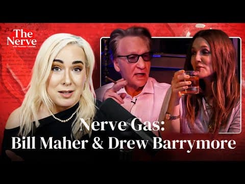 Mini Nerve: Bill Maher and Drew Barrymore's Bizarrely Flirtatious and Nonsensical Conversation