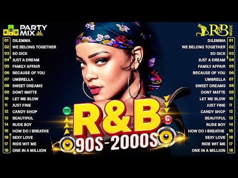 90'S R&B PARTY MIX ~ OLD SCHOOL R&B MIX 90s 2000s 💗 Rihanna, Chris Brown, Mariah Carey, Ne-Yo, Usher