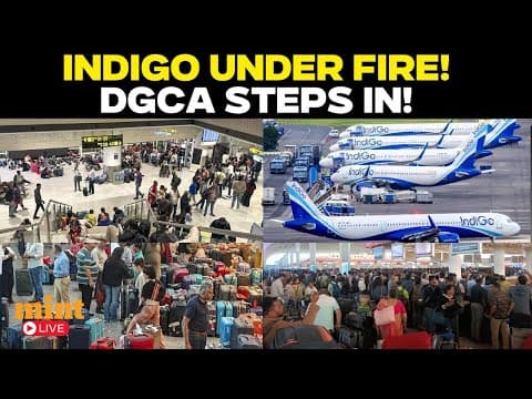 LIVE | IndiGo Crisis: DGCA Withdraws Pilot Rest Rule After 1000 Flight Cancellations | Delhi Airport