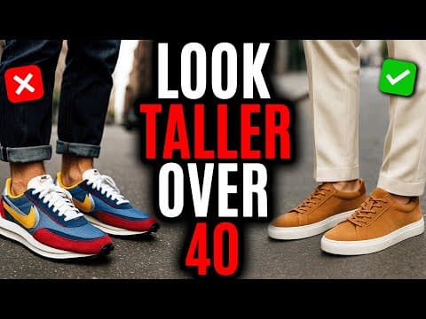 Top Sneakers That Instantly Make You Taller (Perfect for Men 40+)