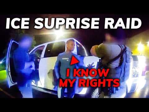 ICE Raid in Nashville Catches Illegal Immigrant Off Guard || Deport on the Spot