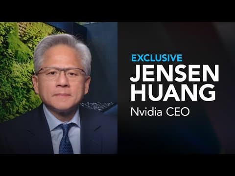 EXCLUSIVE: Nvidia CEO Huang on Blackwell Sales, Vera Rubin and China (full interview)