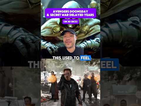 Avengers Doomsday and Secret Wars delayed #comics #shorts #mcu #avengers