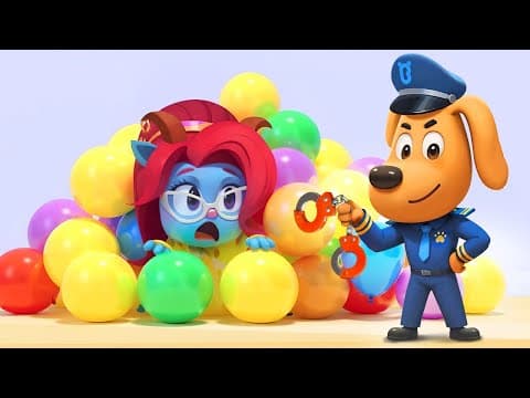 Sheriff Labrador Police Chase | Detective Story | Safety | Kids Cartoon | Sheriff Labrador | BabyBus