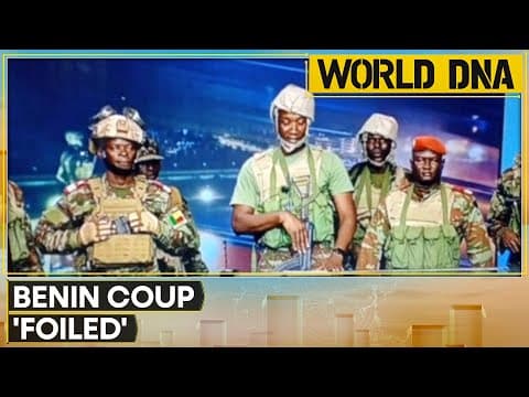 Benin Coup Attempt: Calm Persists in Benin Streets After Benin Govt Foils Military Coup | World DNA