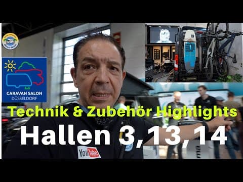 Caravan Salon 2025: Die besten Zubehör- & Technik-Neuheiten für Camper 🚐✨“ - Rundgang Halle 3,13 ,14