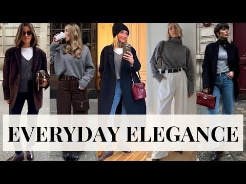 Everyday Elegance: Chic Fall 2025 Outfits for Women Over 60