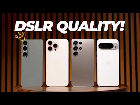 Sony Xperia 1 VII vs iPhone 16 Pro Max vs Galaxy S25 Ultra vs Pixel 9 Pro XL: Camera BATTLE!