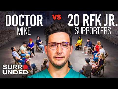 1 Doctor vs 20 RFK Jr. Supporters (ft Dr. Mike) Surrounded