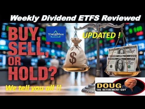 UPDATED WEEK Yieldmax Weekly Dividend ETFs Review: Buy, Sell, or Hold? all 10 of them