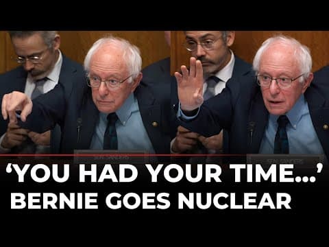 Bernie Sanders Live: Sanders Accuses Trump Of Pushing Millions Off Medicaid | US News Live | Senate