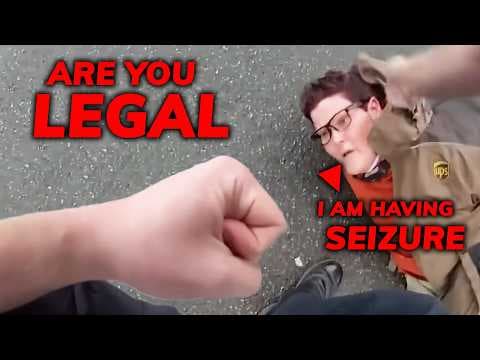 Illegal Karen Try to Fool Around || Get Instant Reality Check