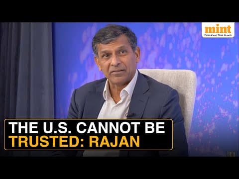 'Where Is The Friendship?' Raghuram Rajan Questions India-US Ties Over Tariffs